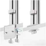 Startech.Com Six-Monitor Desk Mount W  Crossbar, Up To 32 In Screens 17.6lb - Befestigungskit - Für 6 Lcd-Displays - Säule, Dual