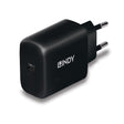 EAN 4002888734264 - Lindy 73426 cargador de dispositivo móvil Universal Negro Corriente alterna Carga rápida Interior imagen 1