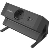Fellowes Mrommodul Schreibtisch 1xmeckdose,Usb-A,Usb-C Sch