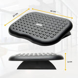 Fellowes  Reposapies Profesional Inclinable Negro 6100801