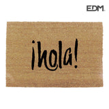Felpudo 60x40cm Modelo Hola Edm
