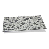 Felpudo Efecto Piedras Color Gris Perla 75x45cm Hidalgo