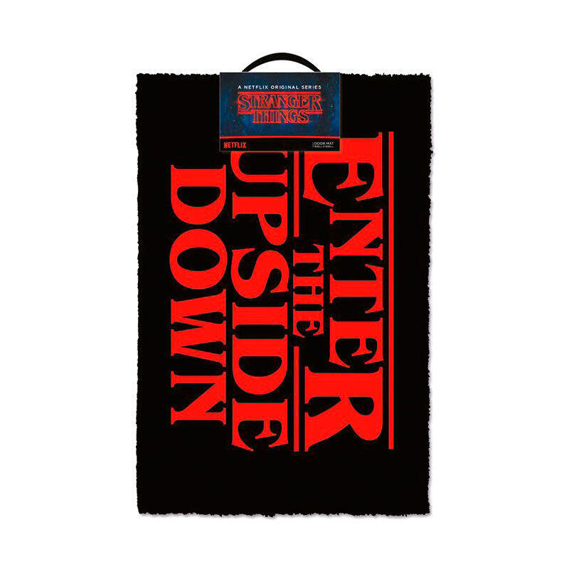 Felpudo Enter The Upside Down Stranger Things