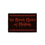 Felpudo The Black Gates Of Mordor El Seor De Los Anillos