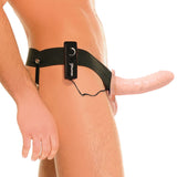 Fetish Fantasy Series - Arnes Hueco Vibrador Para El Y Ella Natural 14cm