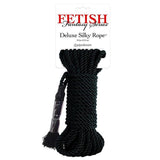 Fetish Fantasy Series - Cuerda De Seda Deluxe Negra 9,75 M