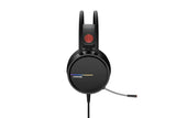 Canyon Interceptor Gh-8a, Gaming Headset 3.5mm Negro Orange