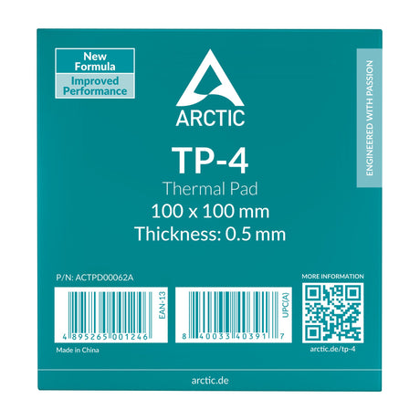 EAN 4895265001246 - ARCTIC TP-4 compuesto disipador de calor Parche térmico imagen 2
