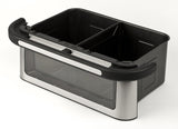 Freidora  G3 Ferrari G10223 Doble 12 L Independiente 2200 W Freidora De Aire Caliente Negro, Acero Inoxidable