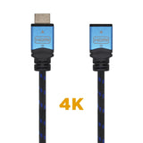 Aisens Cable Hdmi V2.0 Prolongador Premium Alta Velocidad / Hec 4k@60hz 18gbps - A/M-A/H - 3.0m - Negro