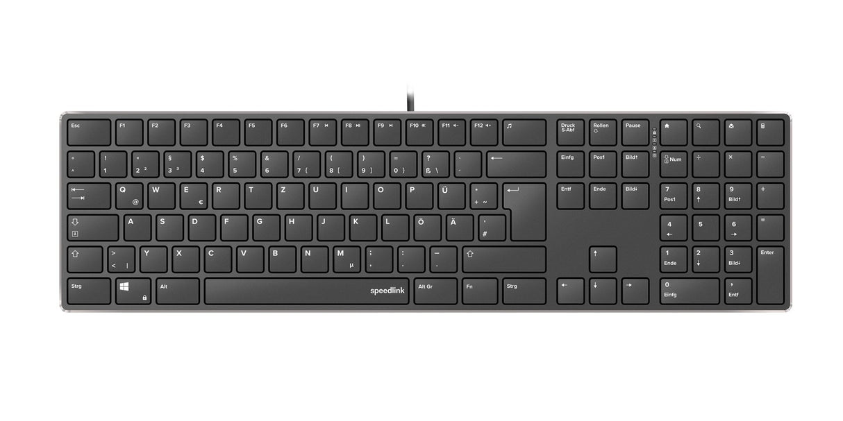 EAN 4027301550962 - SPEEDLINK SL-640010-BK teclado Oficina USB Alemán Negro imagen 1