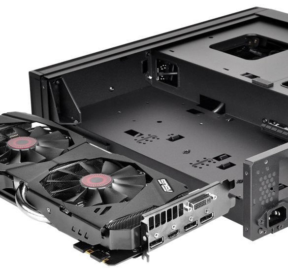 Caja Pc Silverstone Rvz02 Small Form Factor (Sff) Negro, Plata