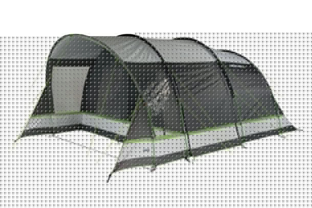 Tienda Túnel Familiar High Peak Garda 4.0 Gris/Verde 11821
