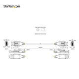EAN 0065030888615 - StarTech.com DP14VMM4M cable DisplayPort Gris, Negro imagen 11