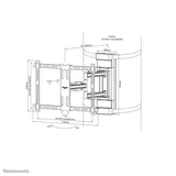 Neomounts By Newstar Select Neomounts Soporte De Tv Para Columna
