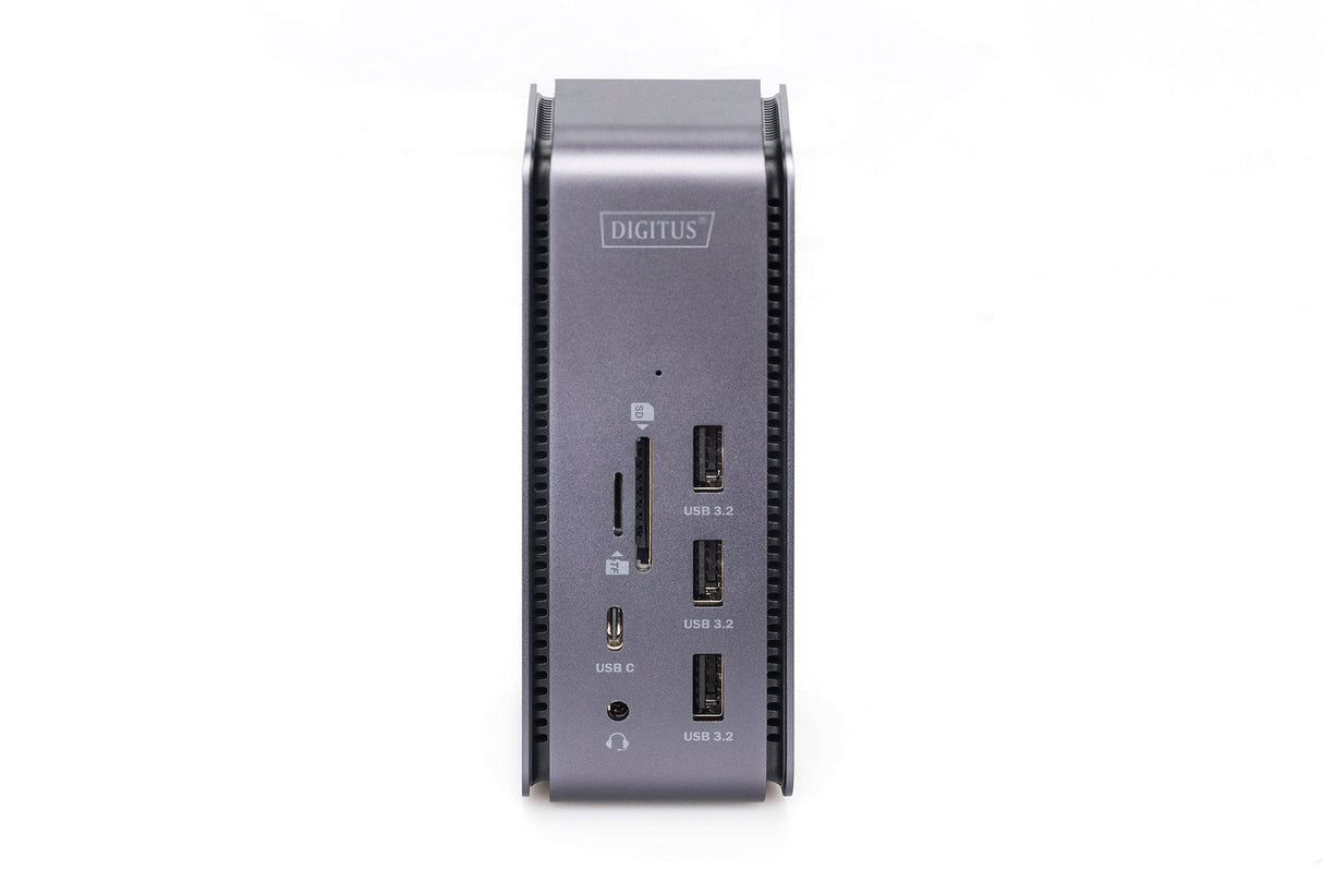 Digitus Dockingstation Usb 4.0 8k Usb-C Gris/Negro