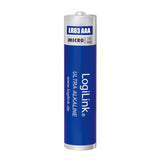 Pila Alcalina   Lr03 Aaa 1,5v    8 X Retractil Industrial Logilink