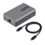 Startech Adaptador De Red Ethernet Thunderbolt 3 - 10gbe - Multigigabit - Adaptador De Red Externo Thunderbolt 3 A Rj45 - Nic 10gbase-T/5-2.5gbase-T - 10gb - Cable Tb3 - Win/Mac
