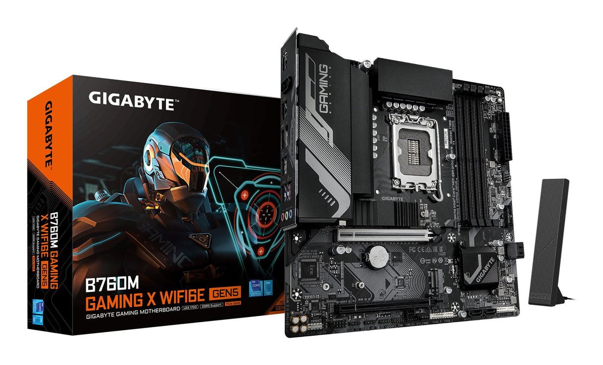 Gigabyte B760m Gaming X Wifi6e Gen5 B760,S1700,Matx,Ddr5