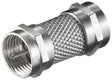 EAN 4040849113710 - Goobay 11371 cambiador de género para cable F Plata imagen 1