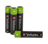 Verbatim Pilas Alcalinas Recargables Aaa - Hr03 - (Pack 4 Uds) (Sustituye 49942)