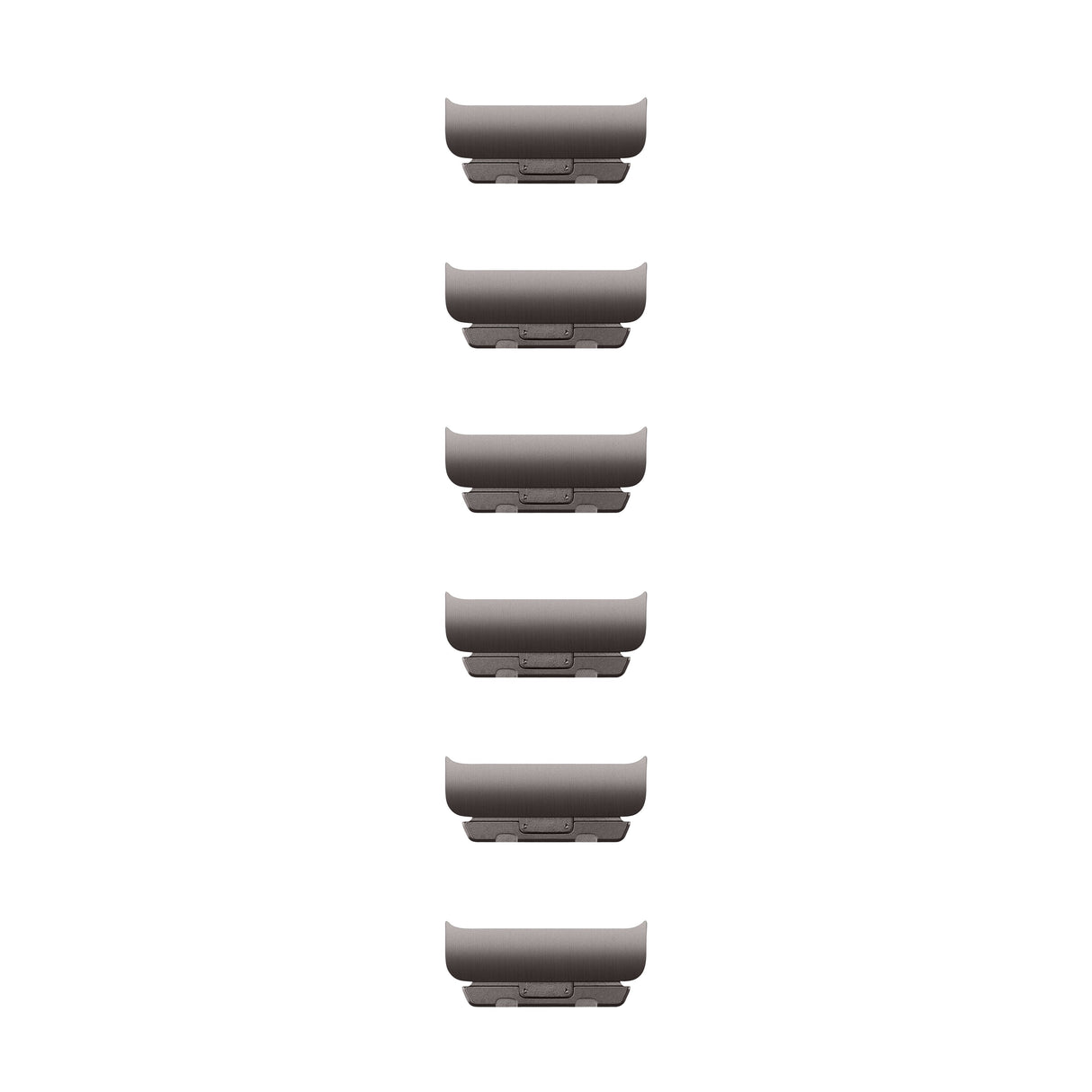 EAN 0195949658389 - Apple MXML3ZM/A Accesorios para dispositivos vestibles inteligentes Band extension Gris Acero inoxidable imagen 1