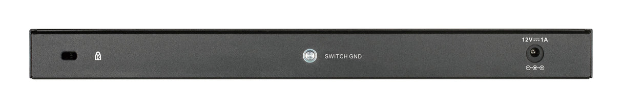 EAN 0790069455261 - D-Link DGS-1016S No administrado Gigabit Ethernet (10/100/1000) Negro imagen 3
