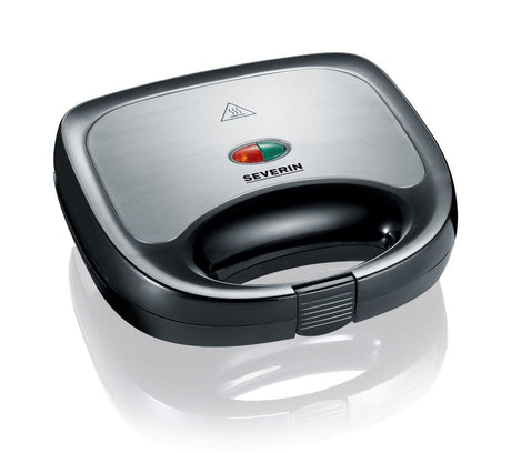 EAN 4008146015144 - Severin SA 2969 sandwichera 600 W Negro, Acero inoxidable imagen 1