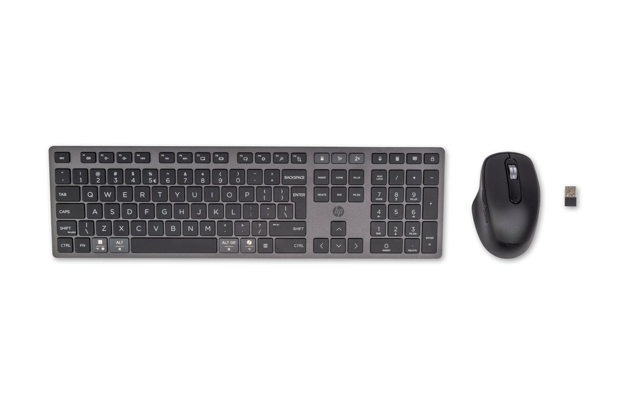 EAN 198122139736 - HP 720 Multi-Device Rechargeable Wireless Keyboard and Mouse Combo teclado Ratón incluido Hogar USB + Blue imagen 1