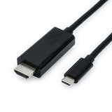 Value Usb Typ C - Hdmi Adaptercable, 4k, St St, 1 M