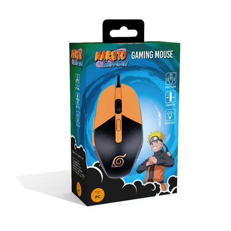 EAN 3328170293952 - Konix Naruto KX GAMING MOUSE ratón Juego Ambidextro USB tipo A Óptico 3600 DPI imagen 9