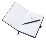Troika Bloc De Notas Black Slimpad A5 Dunkelblauer Stift