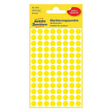 Avery Zweckform Klebepunkte 3013 Amarillo Ø 8,0 Mm, 416 Unidades