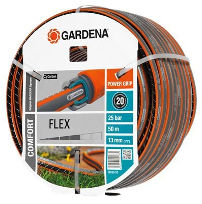 Gardena 18039-20 Manguera De Jardín 50 M Negro, Gris, Naranja