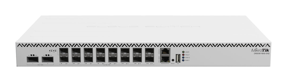 Mikrotik Crs518-16xs-2xq-Rm Switch 2x100gb Qsfp28