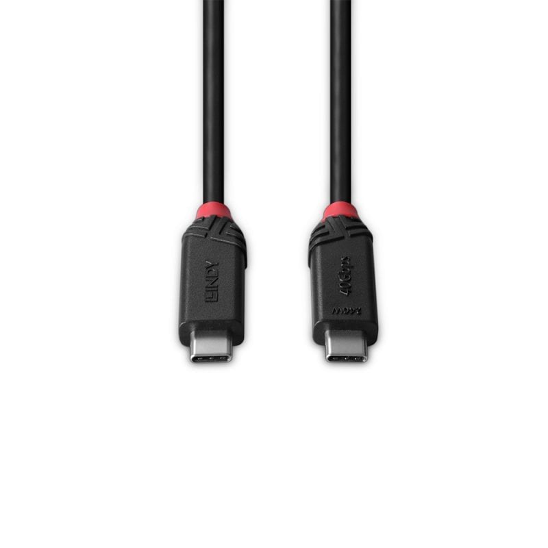 EAN 4002888370004 - Lindy 37000 cable USB USB4 Gen 3x2 0,5 m USB C Negro imagen 4