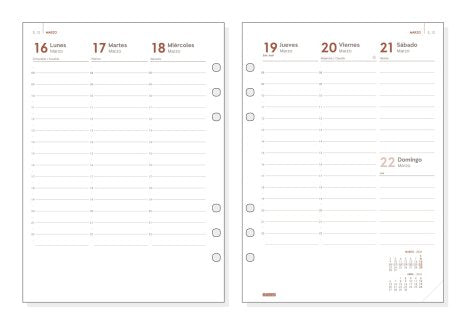 EAN 8422952401995 - Finocam 711520026 accesorio para organizador personal Recambio para agenda imagen 2