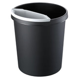 Helit Papelera H6105895 31x32cm 18l Redondo Plástico Negro (H6105895)
