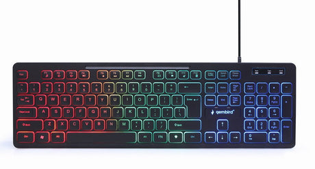 EAN 8716309120470 - Gembird KBS-UML-01 teclado Ratón incluido Hogar USB QWERTY Inglés de EE. UU. Negro imagen 4