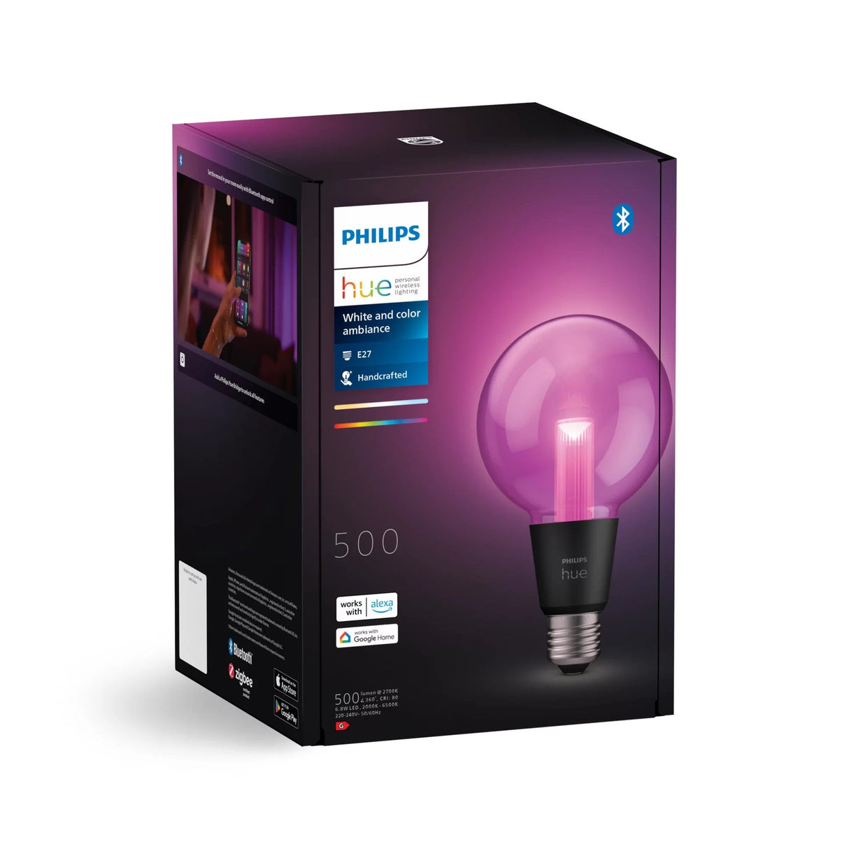 Bombilla Philips Hue White And Color Ambiance Inteligente G95 - E27