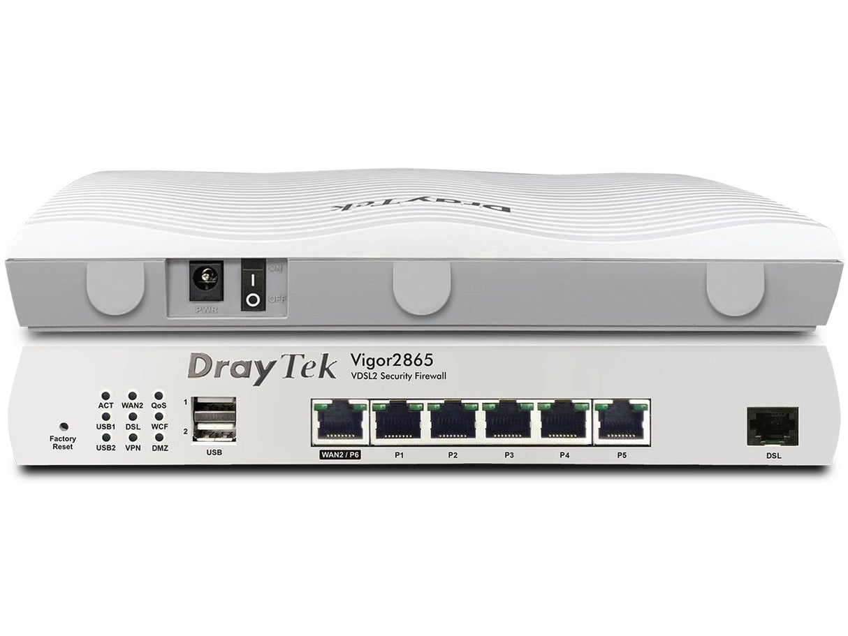 Draytek Vigor 2865 Supervectoring Modem Security Firewall Vpn Router Annex-B