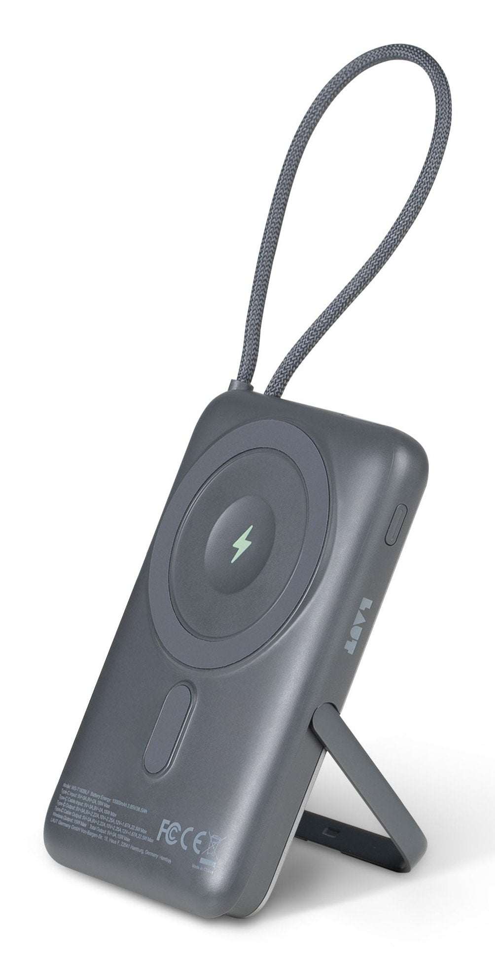 Laut Power Charge Riser+ Negro Powerbank