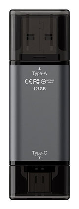 EAN 4711430803753 - Team Group X1 USB 3.2 Gen1 unidad flash USB 256 GB USB Type-A / USB Type-C 3.2 Gen 1 (3.1 Gen 1) Negro, G imagen 5