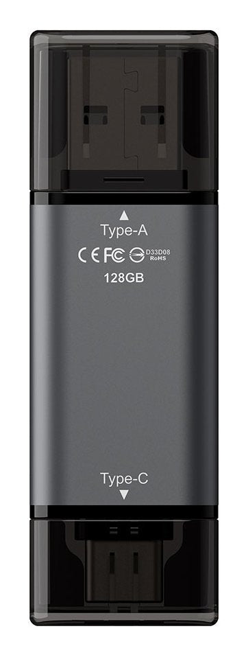 EAN 4711430803739 - Team Group X1 USB 3.2 Gen1 unidad flash USB 64 GB USB Type-A / USB Type-C 3.2 Gen 1 (3.1 Gen 1) Negro, Gr imagen 5