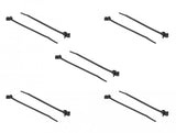Delock Cablebinder Mit Spreizanker L 160 X B 4 Mm Schwarz 10 Stück