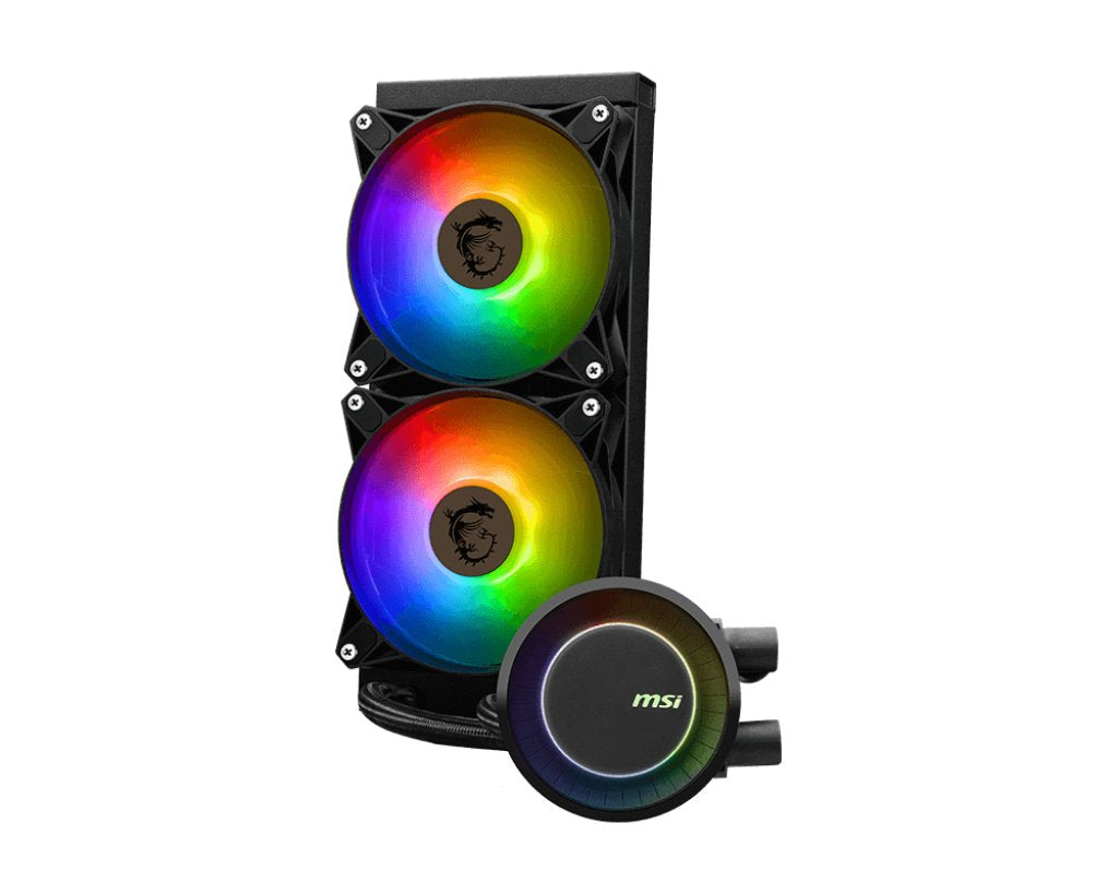 EAN 4711377115728 - MSI MAG Coreliquid E240 Placa base, Procesador Kit de refrigeración líquida 12 cm Negro imagen 4