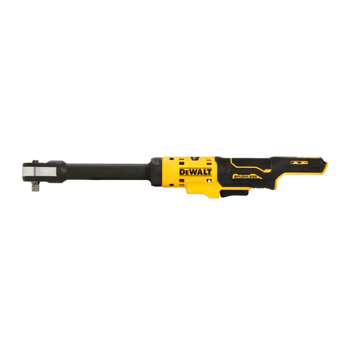 Trinquete Inalámbrico Dewalt Dcf503en, 3/8", 12 Voltios, Destornillador Amarillo/Negro, Sin Batería Ni Cargador