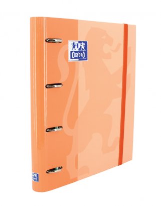 Oxford Carpeta De Anillas 4 X 35mm Europeanbinder C/Recambio 100h A4+ 5x5 Cierre C/Goma C/Surtidos