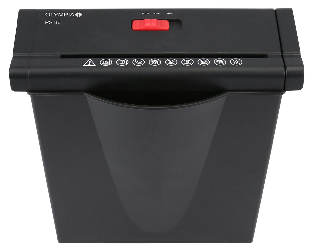 Destructora De Papel Olympia Ps 36 Negra