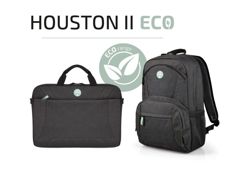 Port Designs Houston Ii Tl 16p Eco Toploading Laptop Case Up To 16p